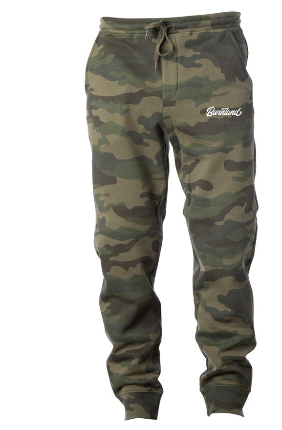 Burnland Camo Joggers