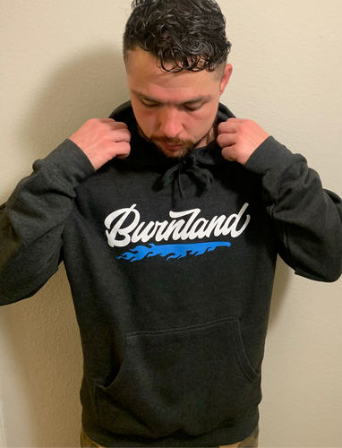 Burnland Pullover Hoodie.